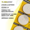 Exell Battery 5pack Exell 3V Lithium Coin Cell Battery Replaces DL2450 EB-CR2450